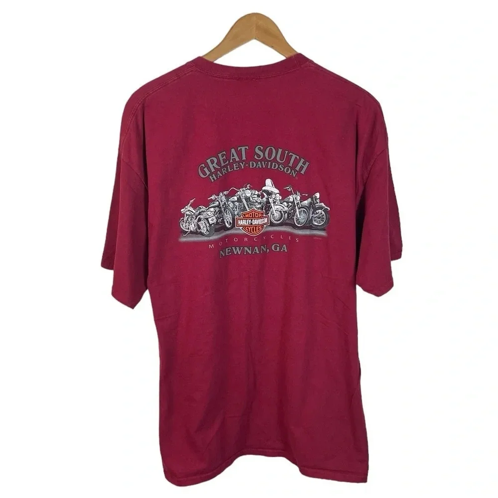 TS900 Men’s Harley-Davidson Motorcycles Newnan GA Biker T Shirt 2XL